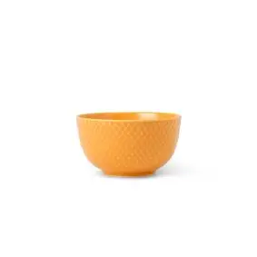 LYNGBY Rhombe color skål Ø11 cm - gul -