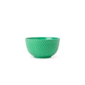 LYNGBY Rhombe color skål Ø11 cm - grøn -