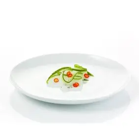 AIDA Atelier hvid middagstallerken 27 cm 4 stk - hvid - 