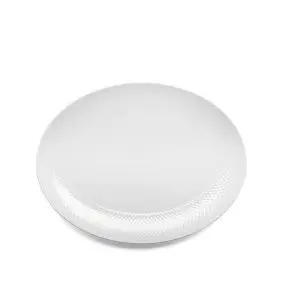 LYNGBY Rhombe serveringsfad 35x26,5 cm hvid - 