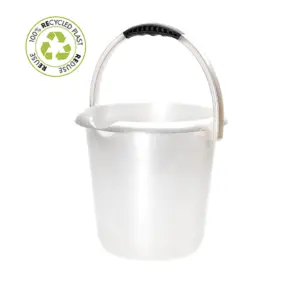 PLAST1 Spand med gummihåndtag - 10 liter - 