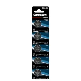 CAMILION Knapcelle batterie CR2450 - 5 pk - 