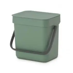 BRABANTIA Affaldsspand m/ låg 3 liter - grøn - 