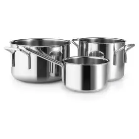EVA TRIO Stainless steel grydesæt 3 dele - 