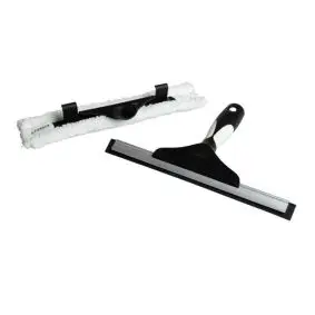G. FUNDER Vindueskraber med mikrofiberklud 25 cm -