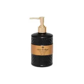 SAVON DE ROYAL Håndsæbe 0,5 liter - sort/guld - 