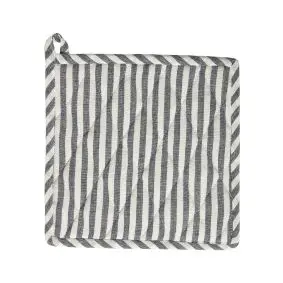 DACORE Grydelap 22,5x22,5 cm - blå strib - 
