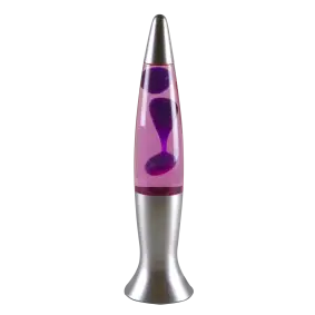 CONZEPT Lavalampe pink/lilla - 