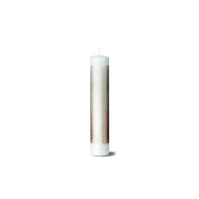RHOMBE Kalenderlys hvid - Ø 5 cm -