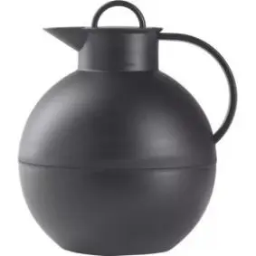 ALFI Kugle termokande 1,0 liter - sort frosted - 