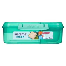 SISTEMA Madkasse bento box lunch 1,65 liter - teal - 