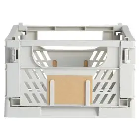 DAY Opbevaringskasse foldbar 33x24,5x15 cm light grey - 
