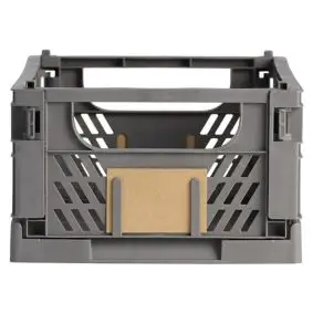 DAY Opbevaringskasse foldbar 33x24,5x15 cm dark grey - 