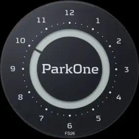 PARKONE 2 Parkeringsur - carbon black - 