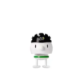 HOPTIMIST Tour de france bumble 10,5 cm - hvid / grøn -
