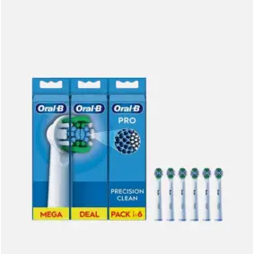 ORAL-B Børstehoveder precision clean 6 pk -