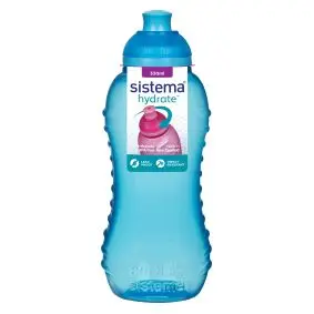 SISTEMA Drikkedunk 330 ml twist 'n' sip - blå - 