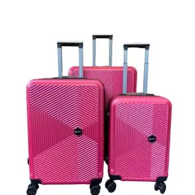 CONZEPT Kuffertsæt 3 stk - pink -