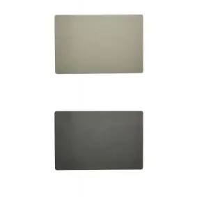 DACORE Dækkeserviet vendbar 30x45 cm - lys grå/mørk grå -