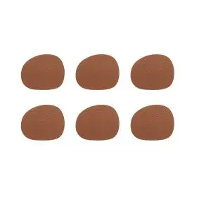 RAW Buffalo glasbrikker 6 stk. - cinnamon brown - 