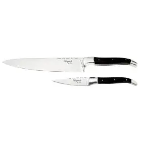 LAGUIOLE BY HAWS Knivsæt 2 knive - sort ibenholt - 