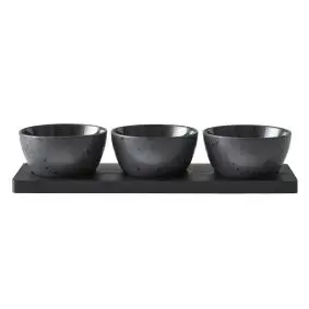 BITZ Cabaretsæt 4 dele - galaxy black - 