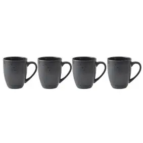 BITZ Krus m/hank 4 stk - galaxy black - 