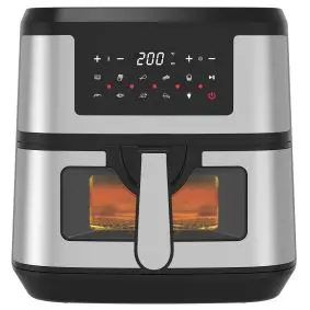 CONZEPT Airfryer digital med vindue - 7,5 liter - 