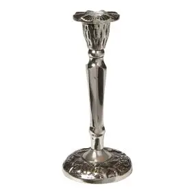 DACORE Lysestage barok antik nikkel - 17 cm -