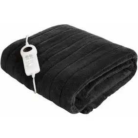 CONZEPT Varmeplaid 160 x 120 cm - brunt - 