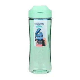 SISTEMA drikkedunk tritan swift 600 ml - støvet grøn - 