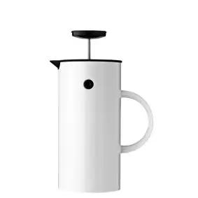 STELTON Stempelkande EM77 1,0 liter - hvid - BORDDÆKNING