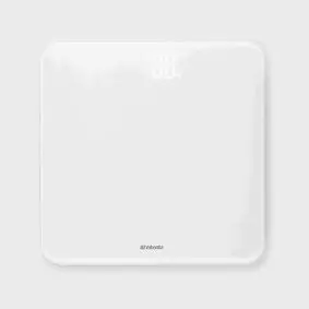 BRABANTIA Personvægt 180 kg - hvid - 