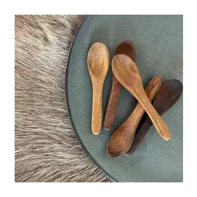 AIDA Raw tapasske i teak - 1 stk - 