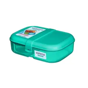 SISTEMA Madkasse ribbon lunch 1,1 liter - teal - 