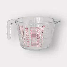 CONZEPT Målekande 1 liter - glas - 
