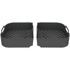 CONZEPT Airfryer silikoneform 18 x 20 x 6 cm - 2 stk - 