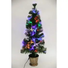 CONZEPT Kunstige juletræ H90 - 84 LED multifarvet - 