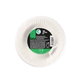 SAANA Tallerkener dyb Ø19 cm - 25 stk - 