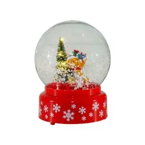 CONZEPT Snekugle med bamse & sne -