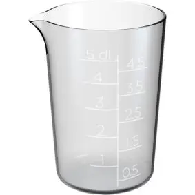 GASTROMAX Målekande 0,5 liter - 