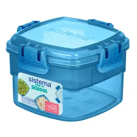 SISTEMA To go snack lunch 400 ml - støvet blå - 