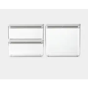 BRABANTIA Tasty+ opbevaringsbokse - 3 stk - 