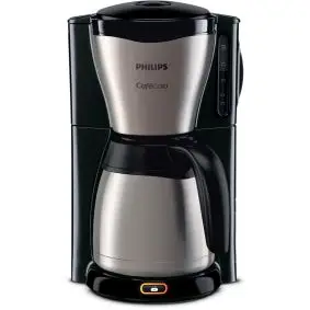 PHILIPS Kaffemaskine m/thermokande gaia -stål - 