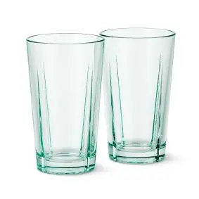ROSENDAHL Grand cru recycled caféglas 37 cl 2 stk - klar grøn - 
