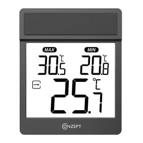 CONZEPT Vinduestermometer - digitalt - 