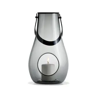 HOLMEGAARD Design with light lanterne H29 cm - smoke - ØVRIGE
