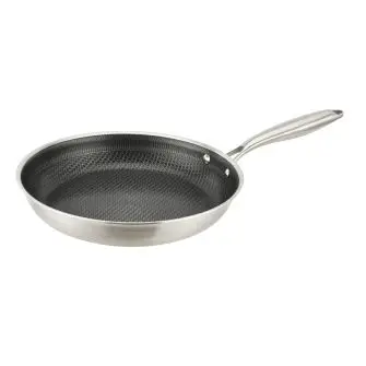 CONZEPT Hybrid stegepande stål m/keramisk belægning - 24 cm - AVISTILBUD