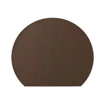 STUDIO ROUND Dækkeservietter 4 stk vendbar 43x36 cm - bark/sand - TILBEHØR