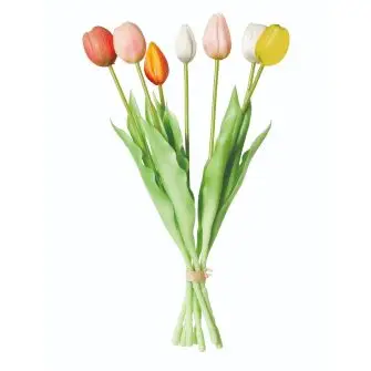 DACORE Tulipan buket 7 stk 39 cm - multi - DACORE